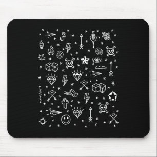 American Tattoo Flash, traditionell Tattodesign Musmatta