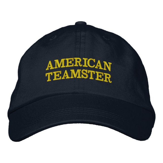AMERICAN TEAMSTER BRODERAD KEPS (Framsida)