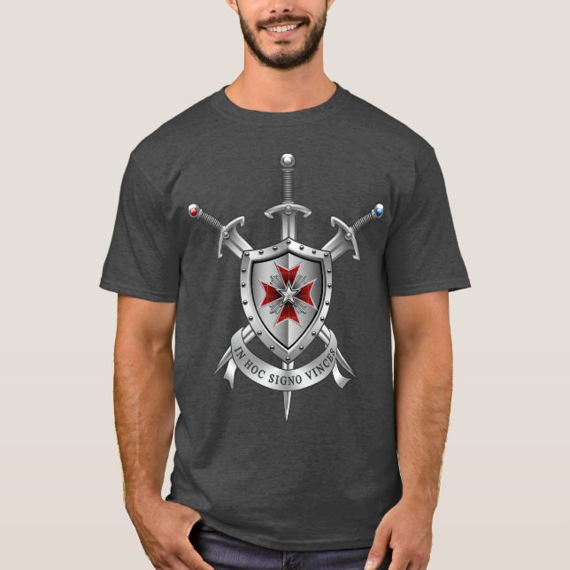 American Templar Warrior 2 T Shirt (Framsida)