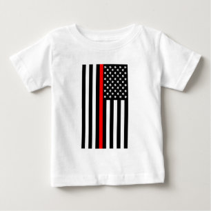 American Thin Red Line Graphic Tee Shirt