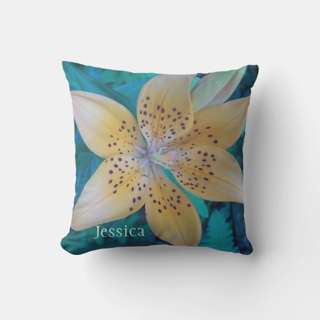 American Tiger Lily Kudde (Framsida)