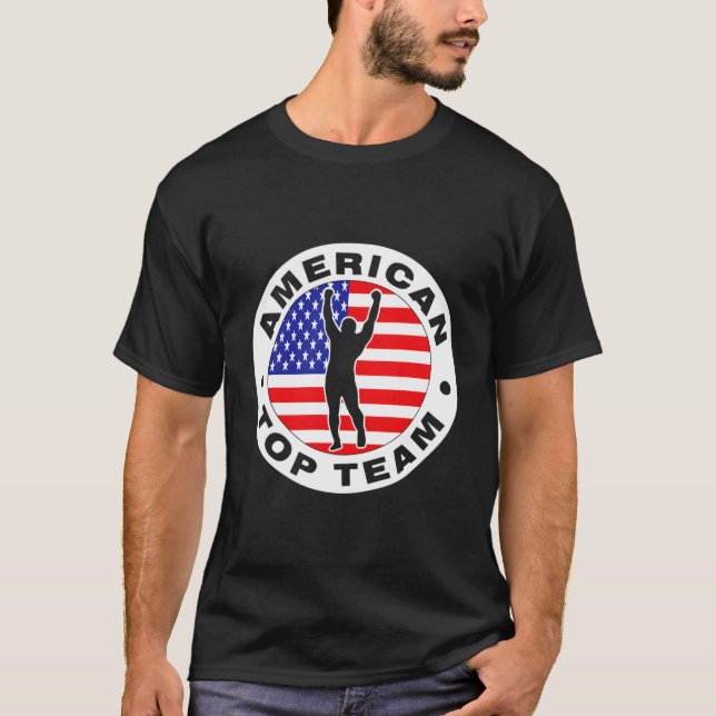 American Top Team Jiu Jitsu T Shirt (Framsida)