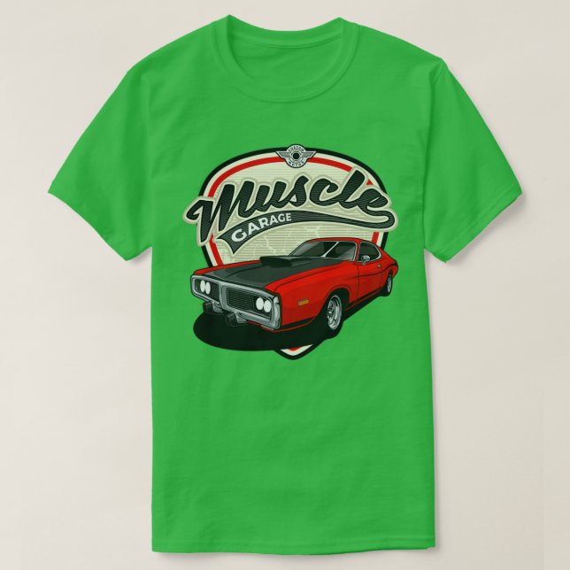 American Toppen Sport Toppen Car Gasser Tävling Ca T Shirt (Design framsida)
