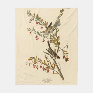 American Träd Sparrow, Audubon's Birds of America Fleecefilt