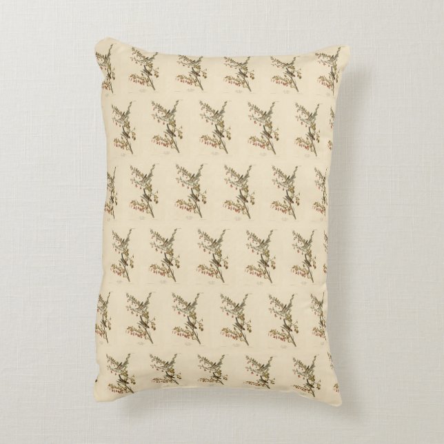 American Träd Sparrow, Audubon's Birds of America Prydnadskudde (Baksidan(Vertikal))