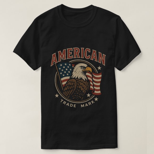 American Trademark T Shirt (Design framsida)