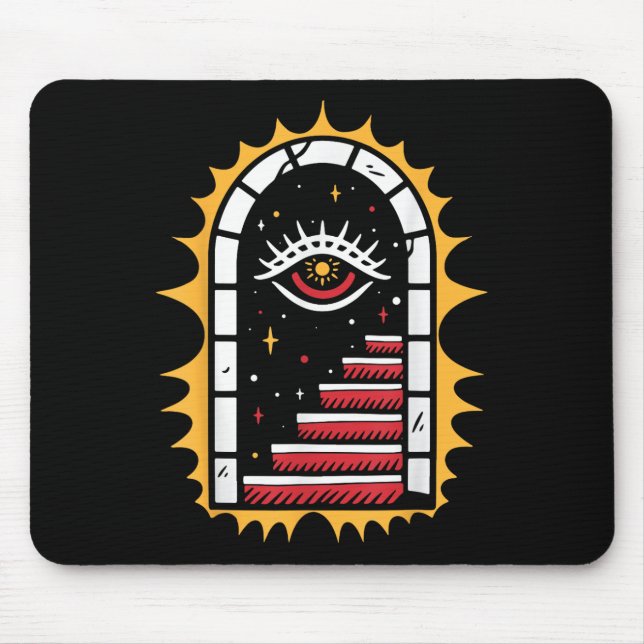 American Traditional Old school Tattoo Flash Bläck Musmatta (Framsidan)