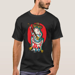American Traditional Old school Tattoo Flash Frog T Shirt