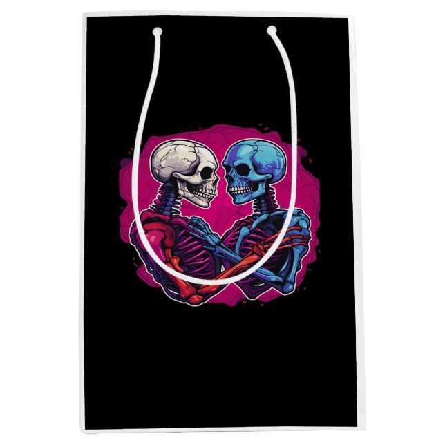 American Traditional Skeleton Holding Händer Tatto (Framsidan)