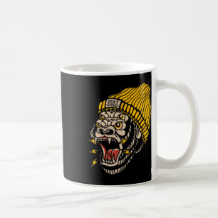 American Traditional Tatto Gorilla Alternative Ol Kaffemugg