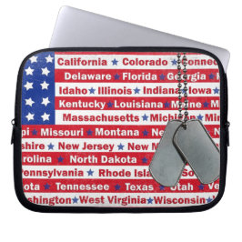 American Tribute Laptop Fodral