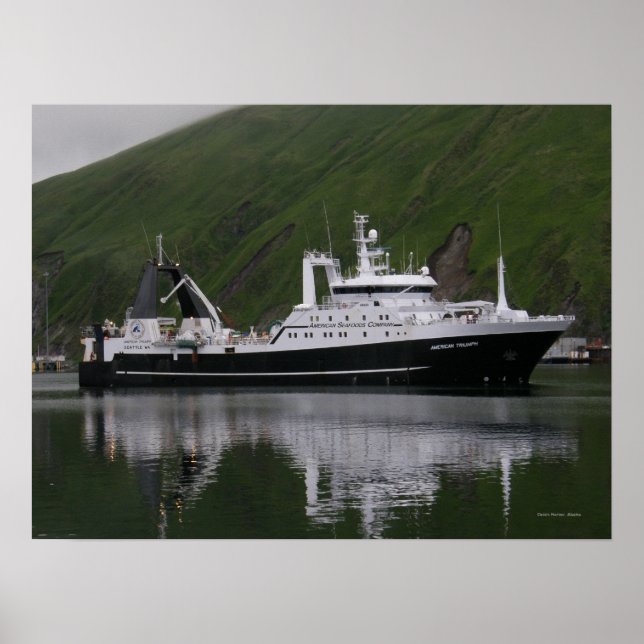 American Triumph, Factory Trawler Poster (Framsidan)