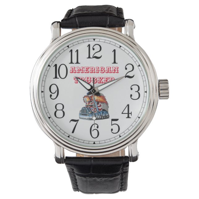 American Trucker Watch Armbandsur (Framsida)