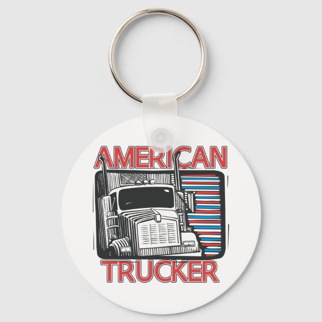 American Trucking Nyckelring (Framsida)