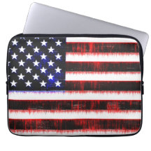 American United States - USA flag, notched drizzle