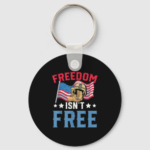 American US Flagga United Stater Freedom Soldier M Nyckelring