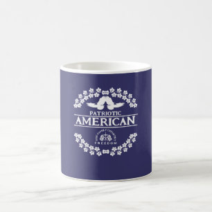 AMERICAN USA 1776 GOD FAMILY LAND FREEDOM KAFFEMUGG