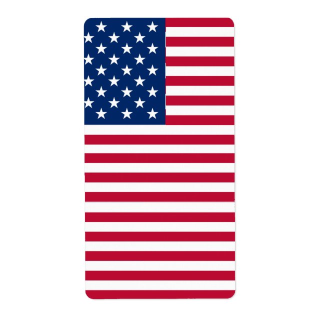 American USA flagga Pride Design-76353 Fraktsedel (Framsidan)