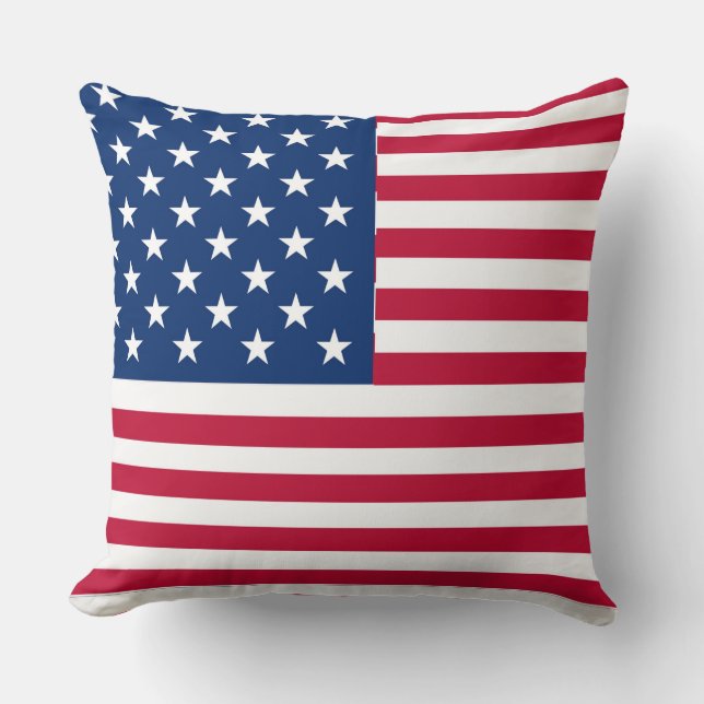 American USA flagga Pride Design-76353 Kudde (Framsida)