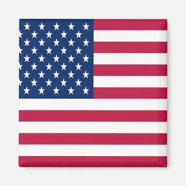 American USA flagga Pride Design-76353 Magnet (Framsidan)