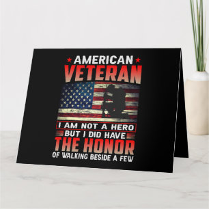 American Veteran Honor 38 Kort