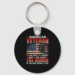 American Veteran, jag är ingen hjälte Nyckelring