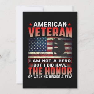 American Veteran, jag är ingen hjälte Spara Datumet