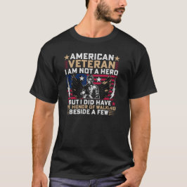American Veteran, jag är ingen hjälte T Shirt