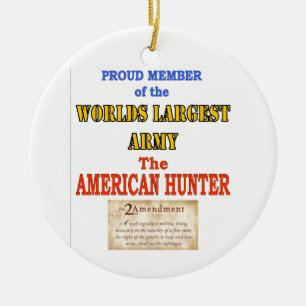 AMERICAN VETERAN JULGRANSPRYDNAD KERAMIK