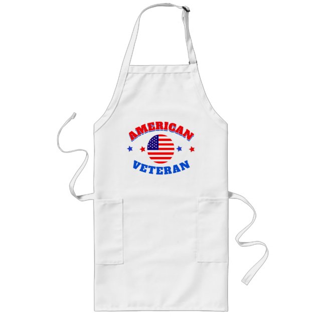 American Veteran Långt Förkläde (Framsidan)