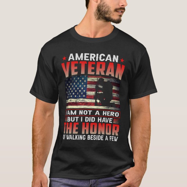 American Veteran T Shirt (Framsida)