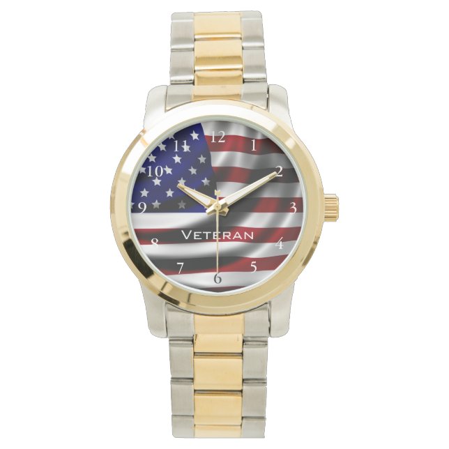 American Veteran Watch Armbandsur (Framsida)