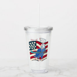 American vibe take away mugg