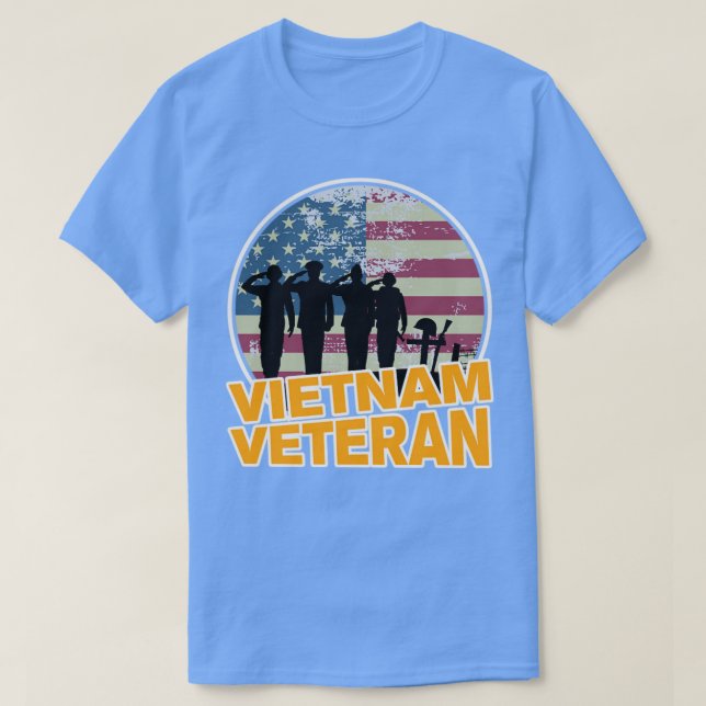 American Vietnam Veteran T Shirt (Design framsida)