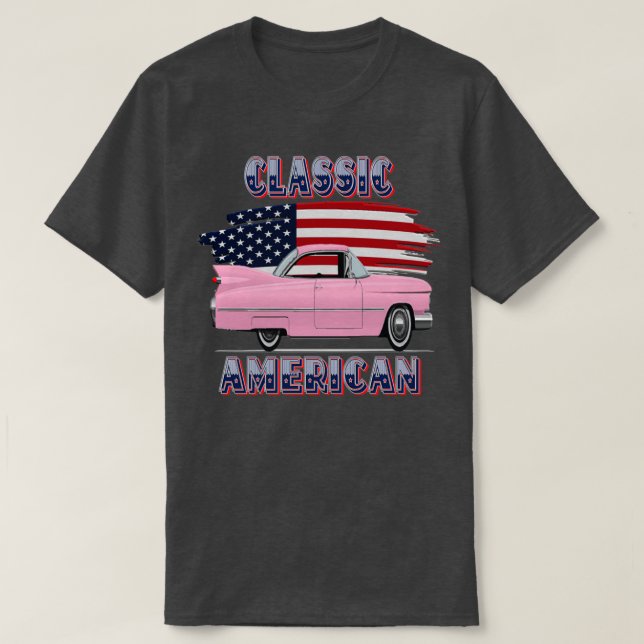 American Vintage Toppen Car T Shirt (Design framsida)