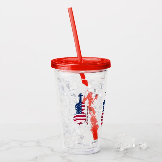 American Violin Take Away Mugg (Framsida Ice)