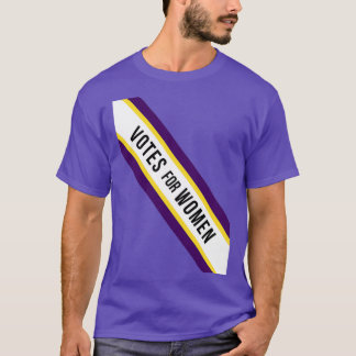 American Votes for Women Suffragette Sash T Shirt