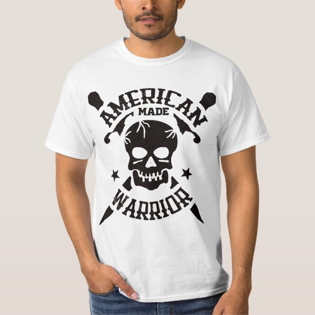 American Warrior T Shirt (Framsida)