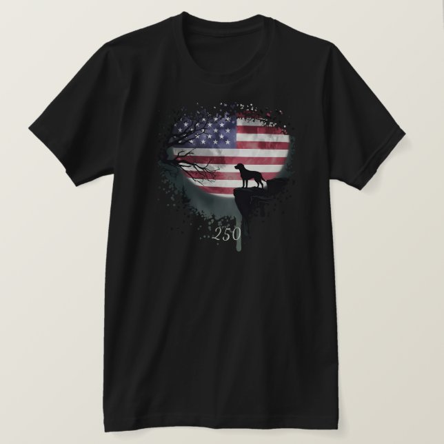 American Watchdog - Labrador Retriever T-Shirt (Design framsida)