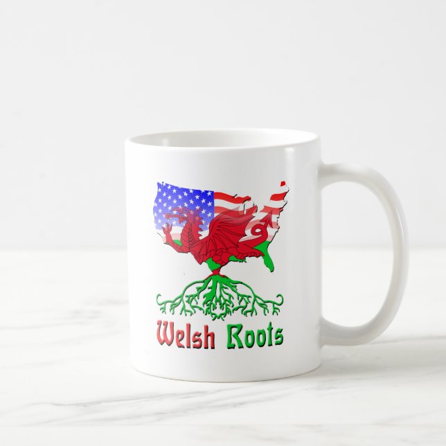 American Welsh Roots Kaffemugg (Höger)