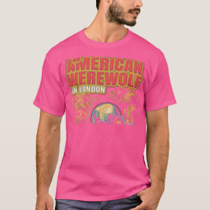 American Werewolf i London Skräckfilmer 80-talet f T Shirt