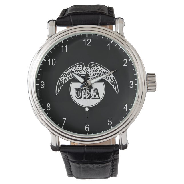 American White Eagle Armbandsur (Framsida)