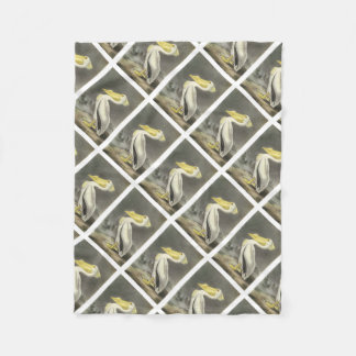 American White Pelican av Audubon Fleecefilt