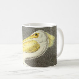 American White Pelican av Audubon Kaffemugg