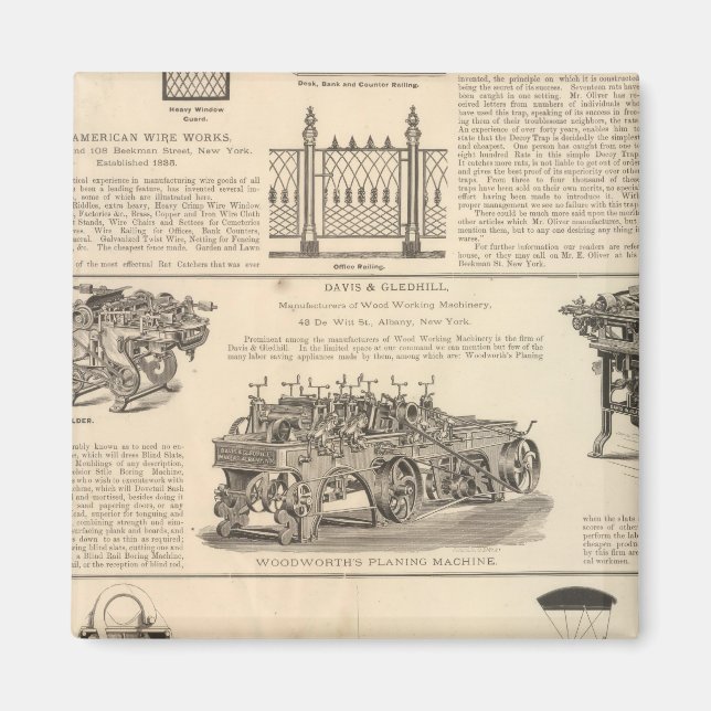 American Wire Works Magnet (Framsidan)