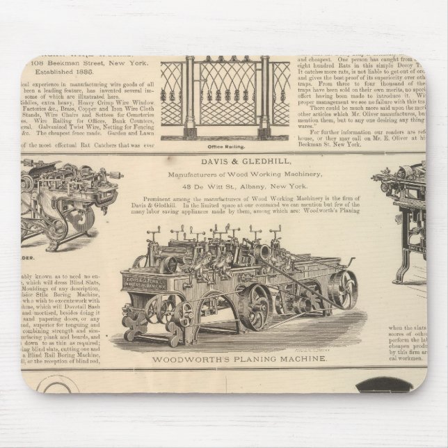 American Wire Works Musmatta (Framsidan)