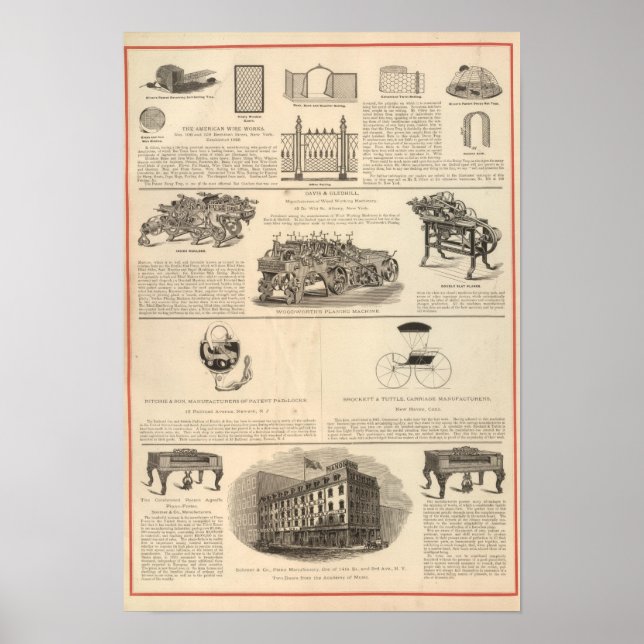 American Wire Works Poster (Framsidan)