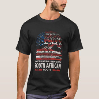 American with South African Roots Patriotic T Shirt