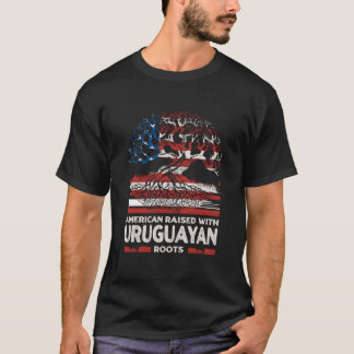 American with Uruguayan Roots Patriotic Uruguay T Shirt