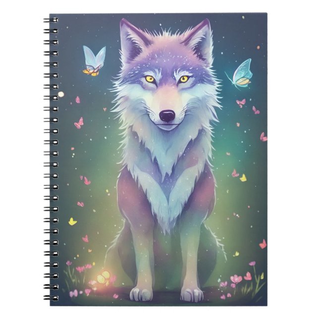 American wolf 2 anteckningsbok (Framsidan)
